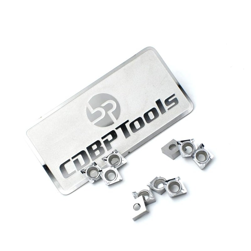 CDBP Carbide Inserts for Aluminum CCGT 21.51 Ccgt060204-LH for Turning Cutting Aluminum Inserts, 10PCS. - Image 5
